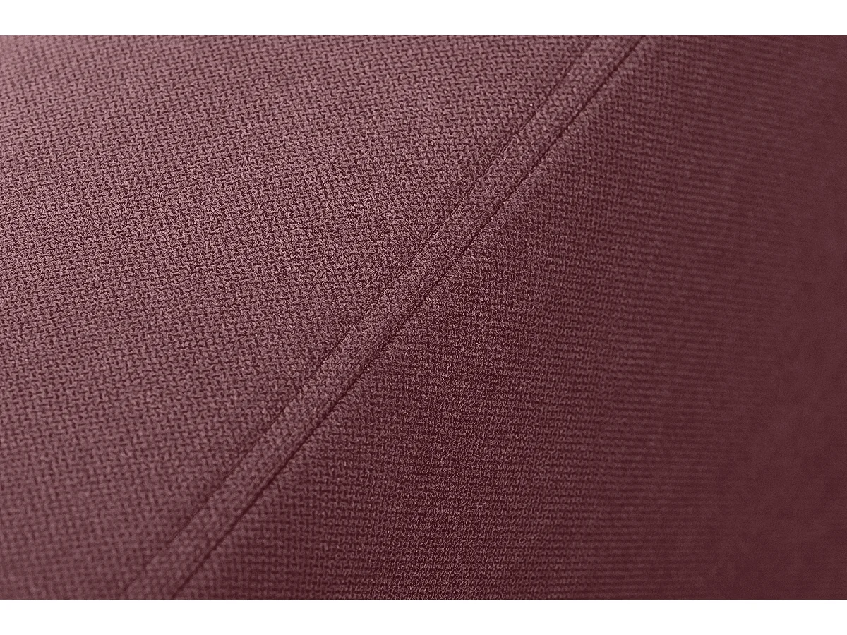 Fauteuil scandinave - pieds en bois massif - rose - TAGIO