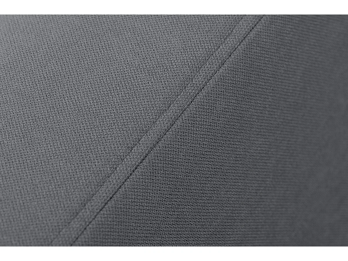 Fauteuil scandinave - pieds en bois massif - gris - TAGIO