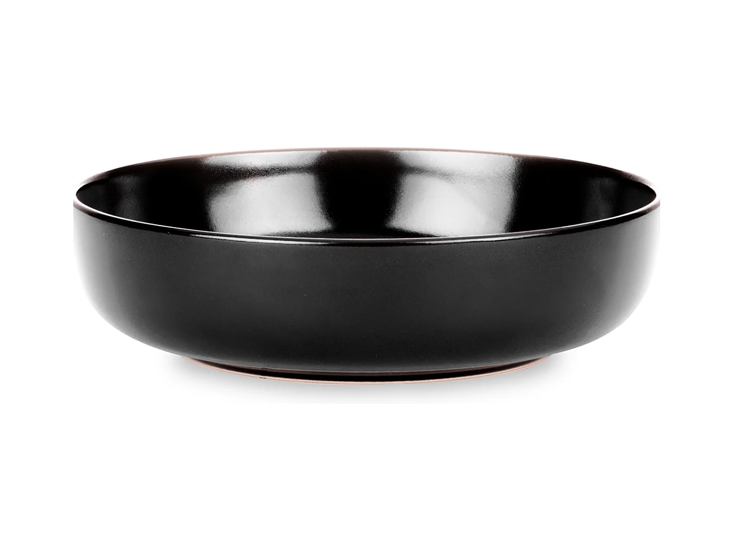 Service de table - Service vaisselle - 6 personnes 18 pièces - Noir - VICTO