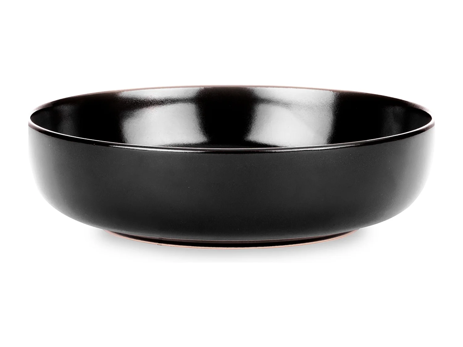 Service de table - Service vaisselle - 6 personnes 18 pièces - Noir - VICTO