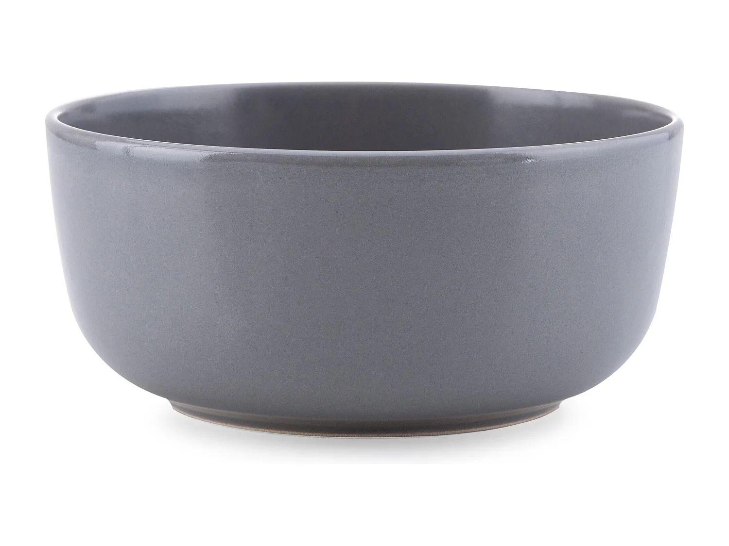 Service de table - Service vaisselle - avec Bol 18 pièces - Blanc, Noir, Gris - VICTO