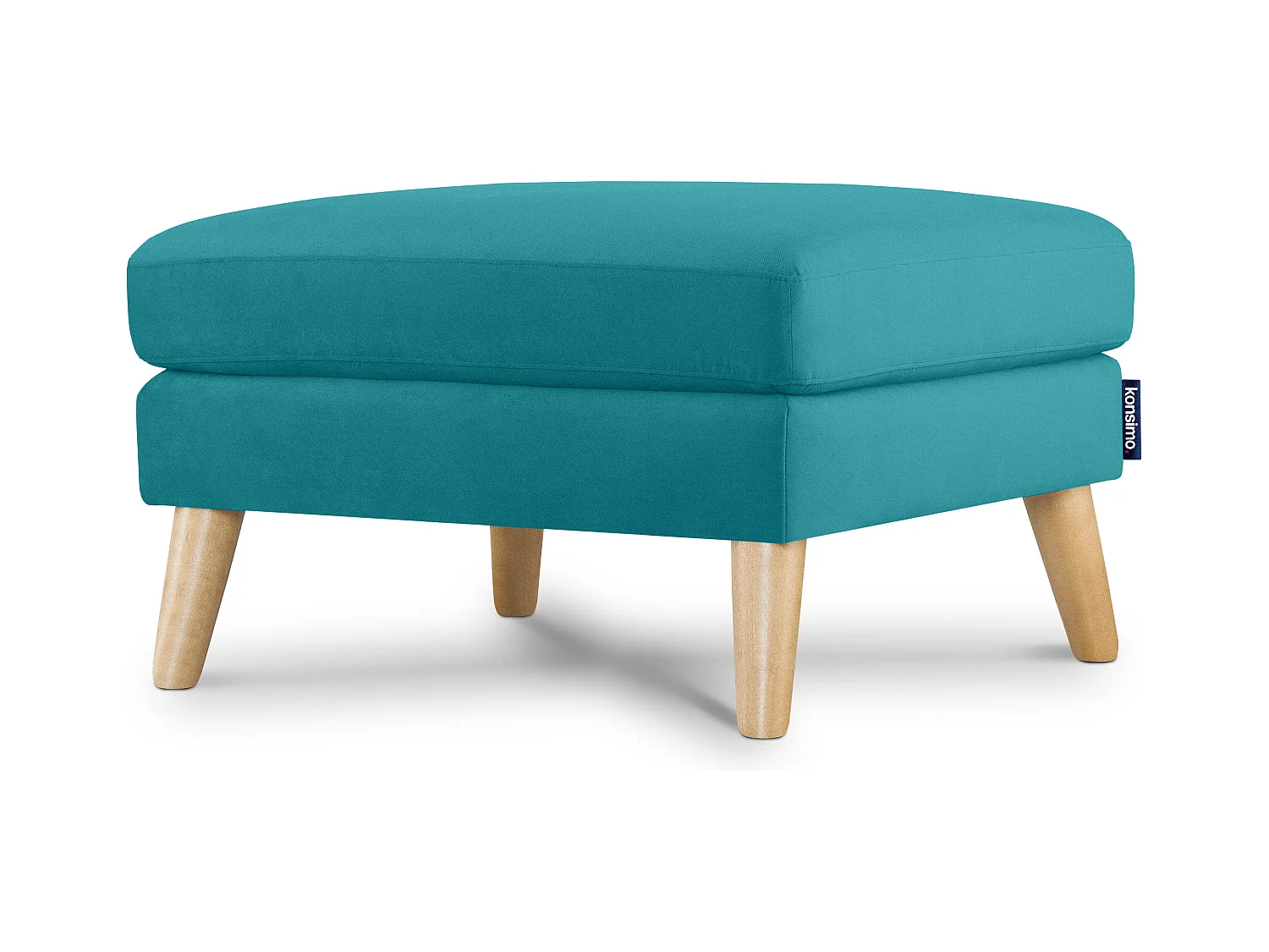 Pouf confortable - turquoise - TAGIO