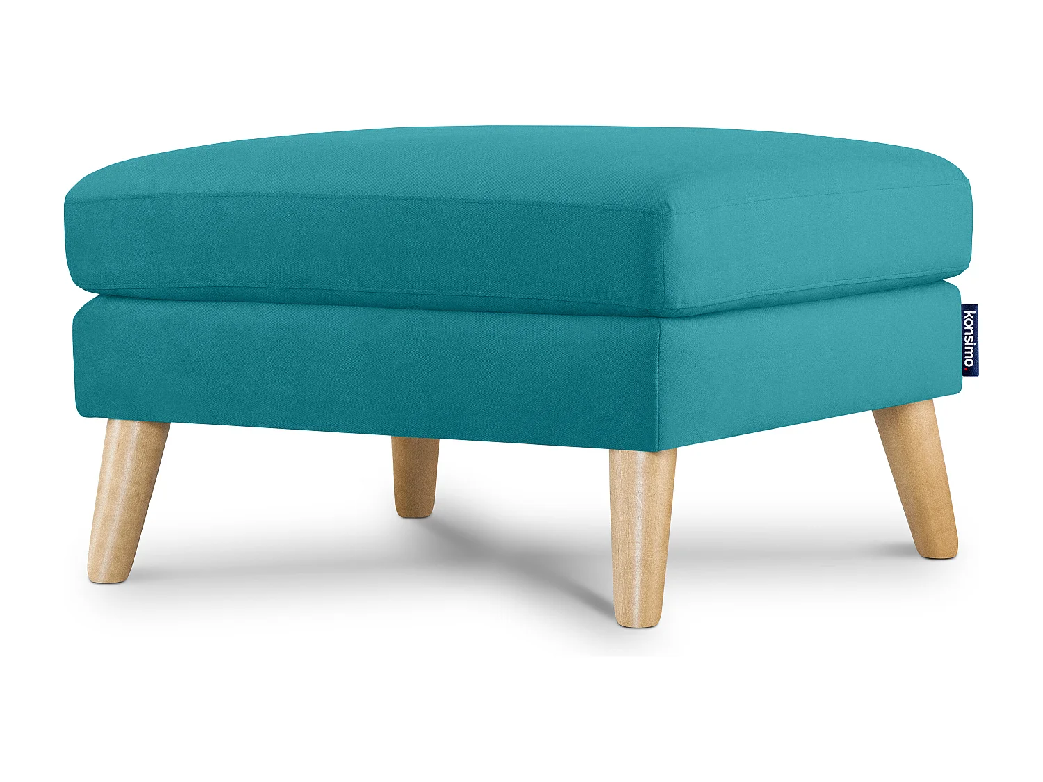 Pouf confortable - turquoise - TAGIO
