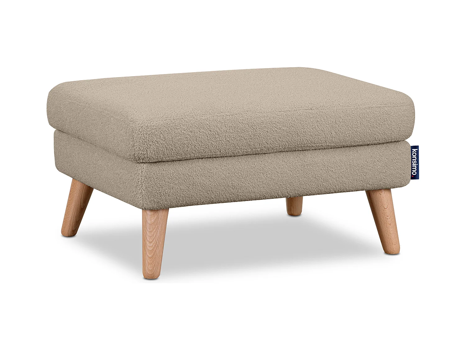 Pouf confortable - Marron clair - TAGIO