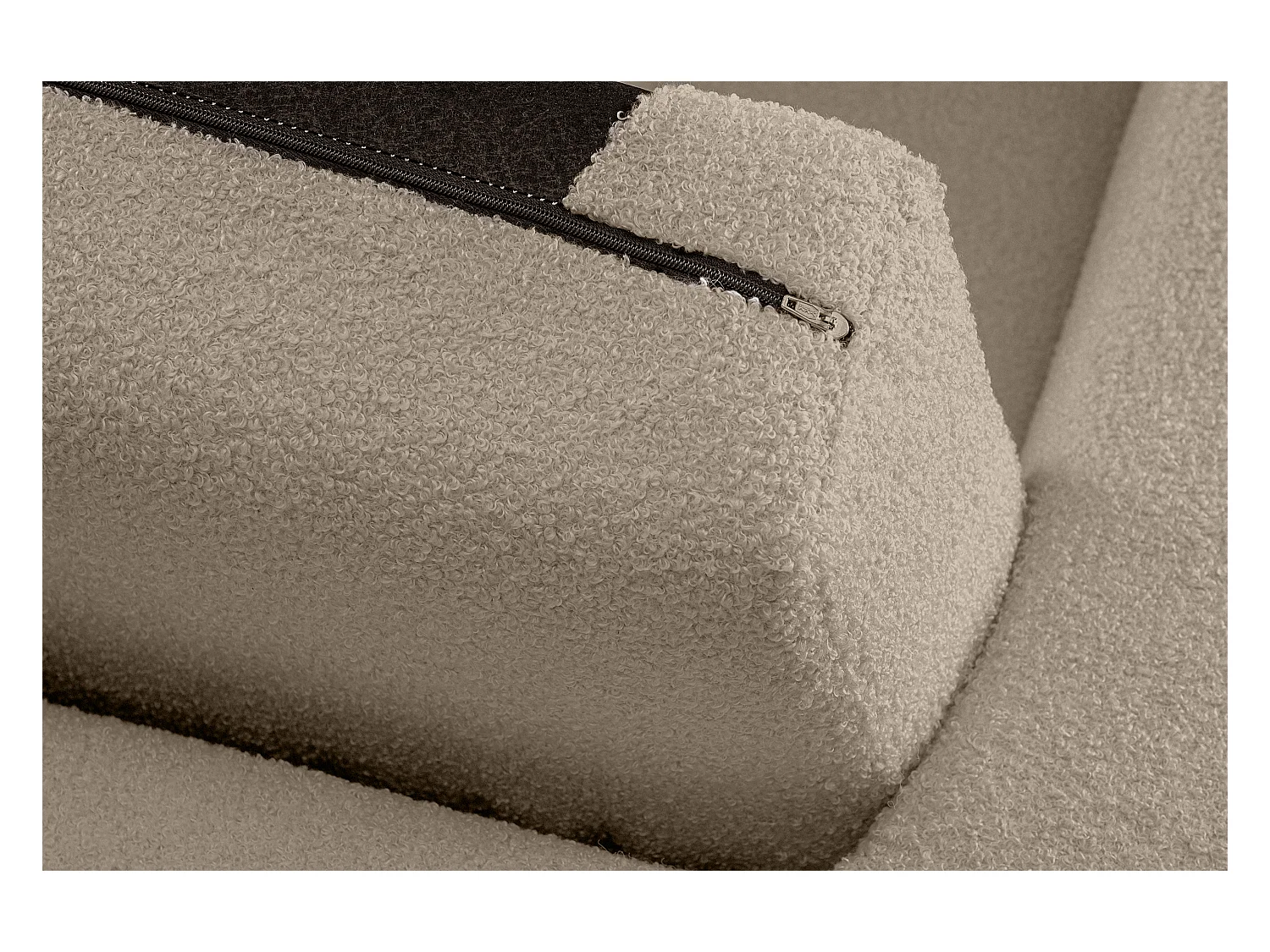 Pouf confortable - Marron clair - TAGIO