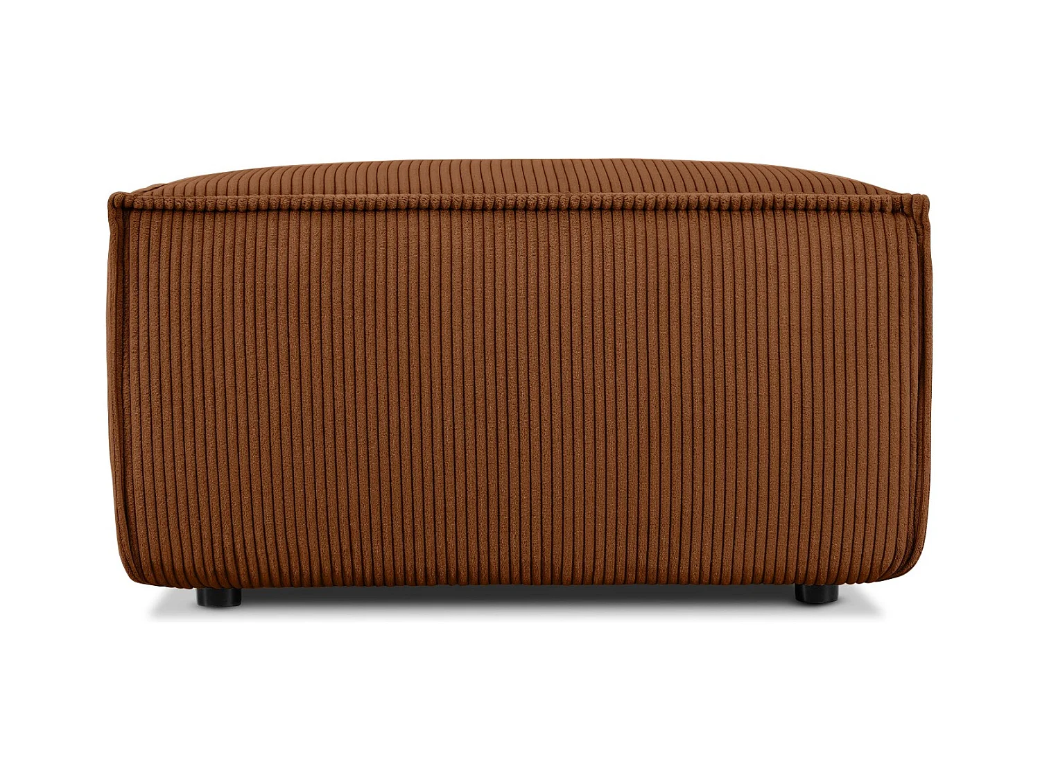 Pouf confortable pour le salon - Rouge - NAPI