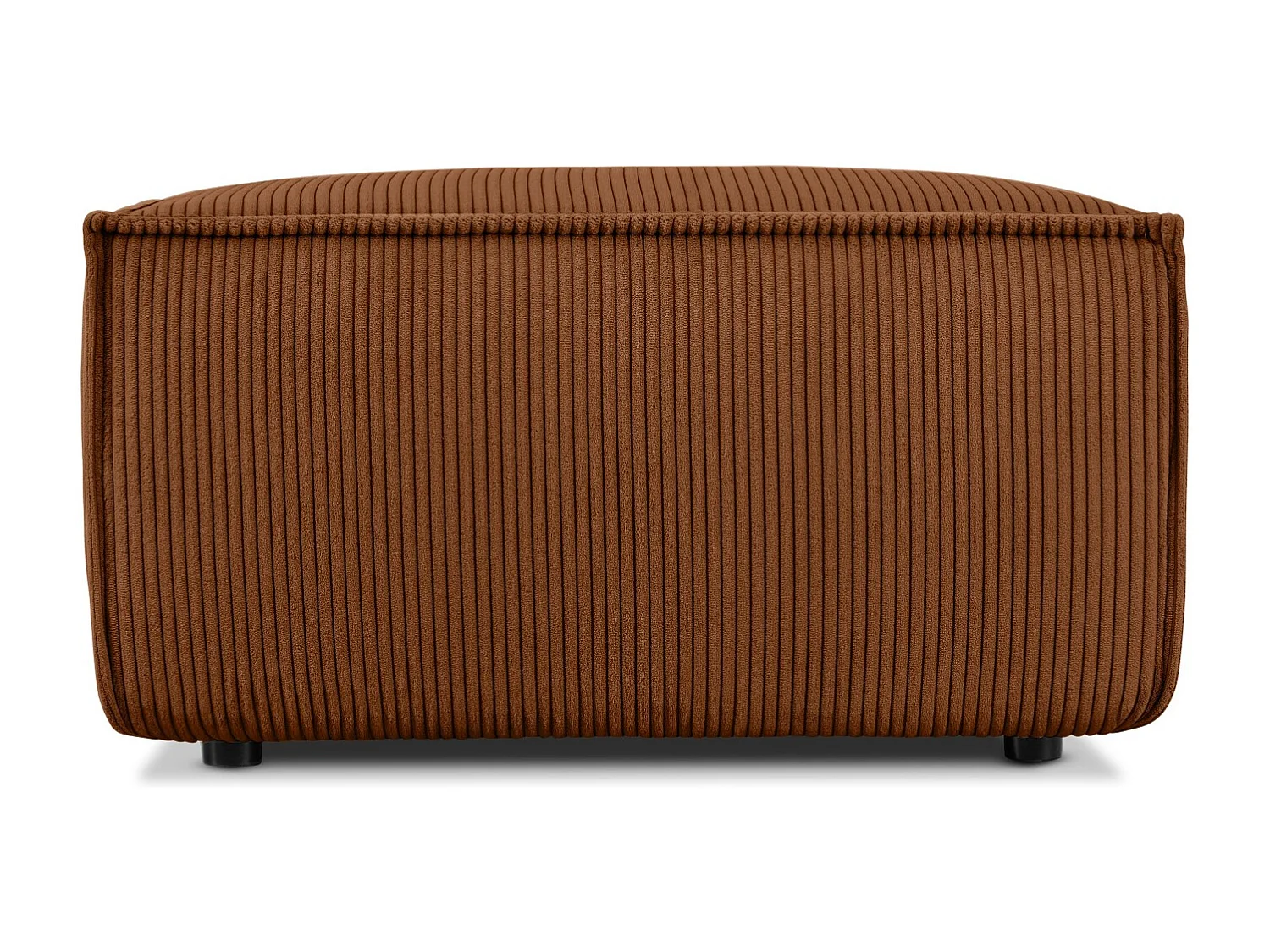 Pouf confortable pour le salon - Rouge - NAPI