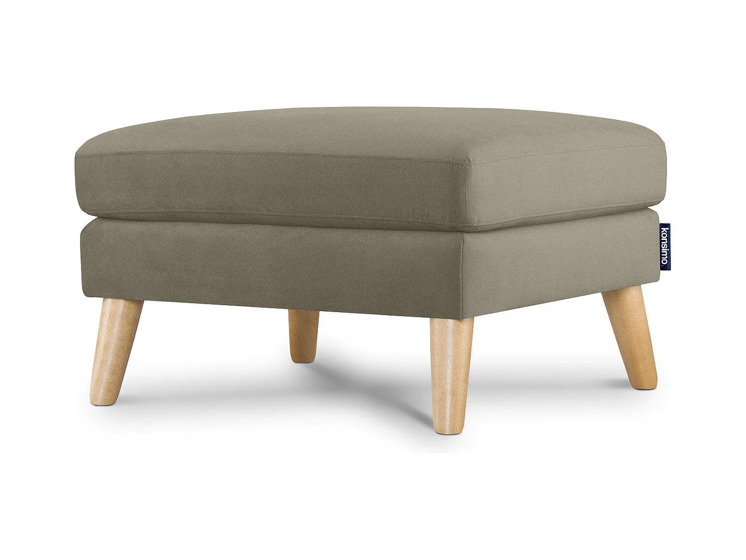 Pouf confortable - beige - TAGIO