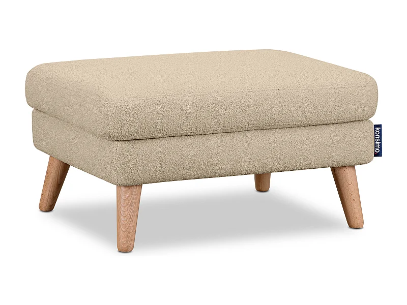 Pouf confortable - Beige clair - TAGIO