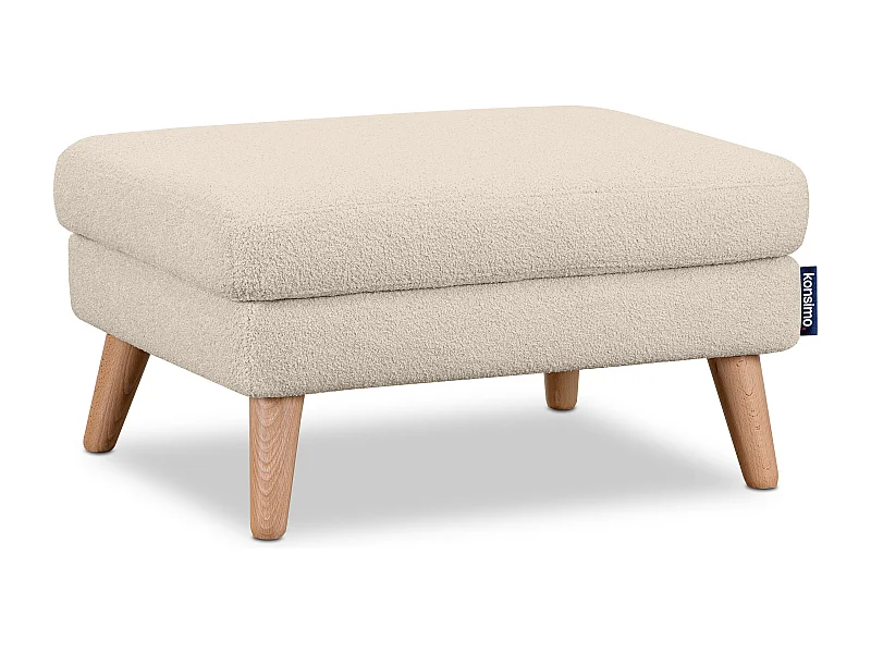 Pouf confortable - crème - TAGIO