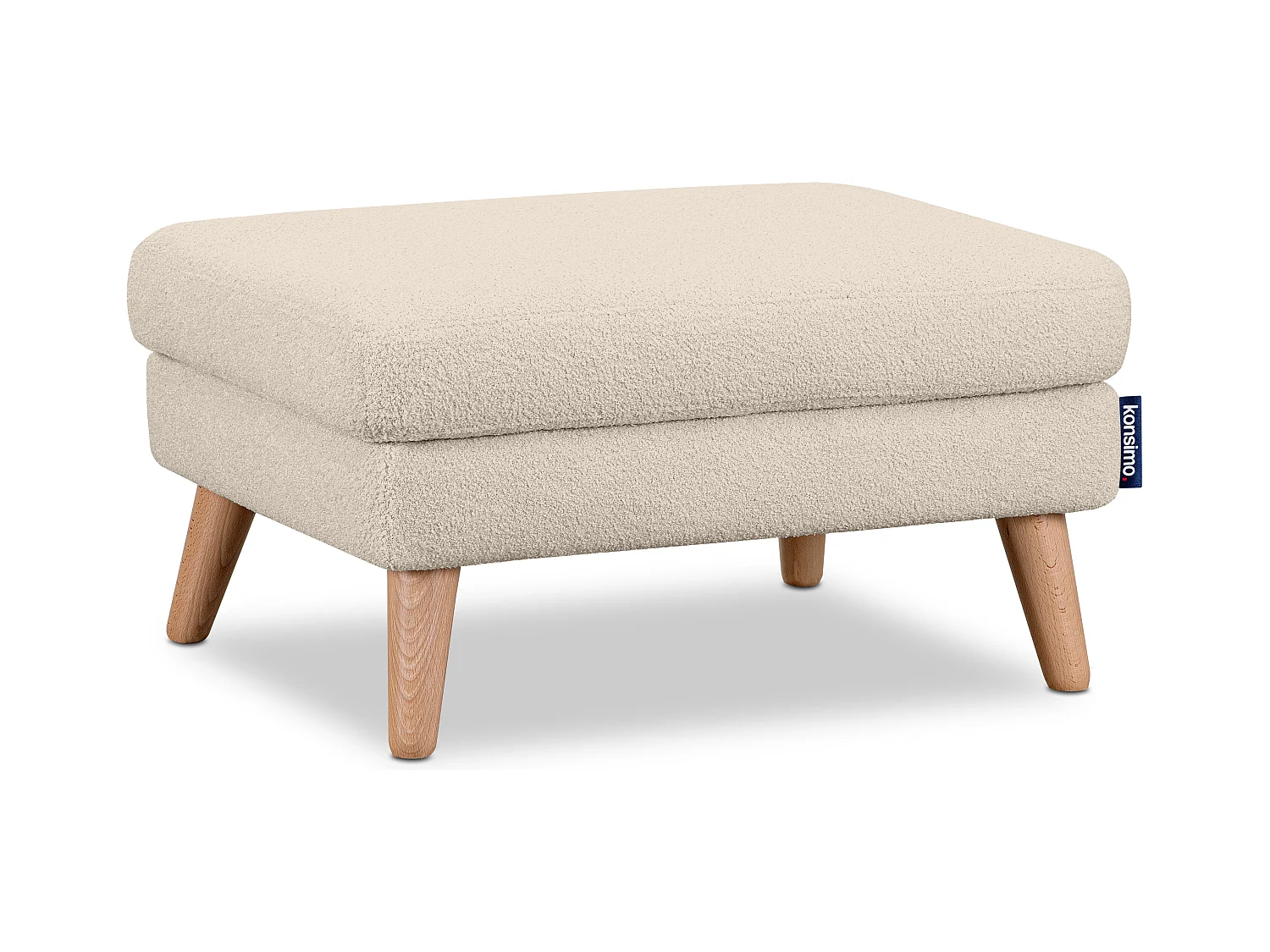 Pouf confortable - crème - TAGIO