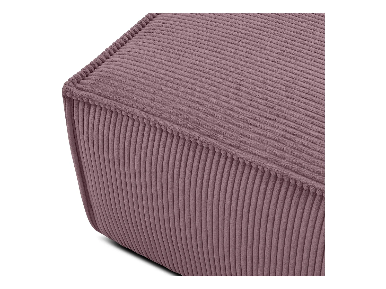 Pouf confortable pour le salon - Violet - NAPI