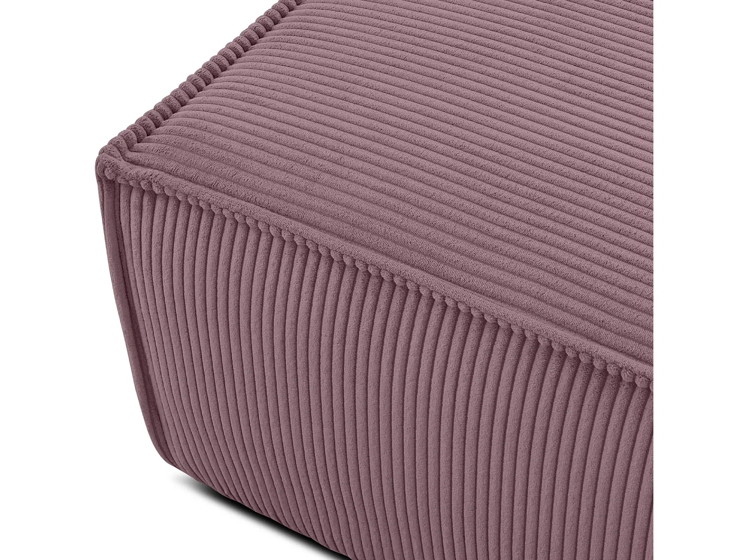 Pouf confortable pour le salon - Violet - NAPI