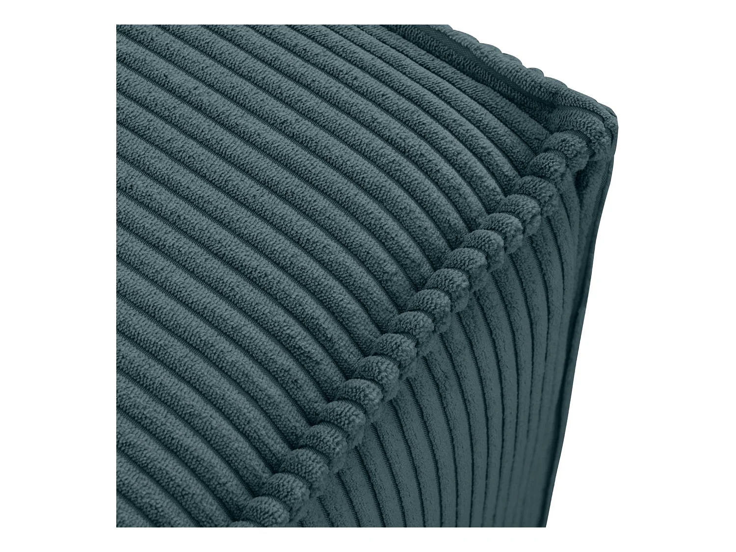 Pouf confortable pour le salon - Bleu - NAPI