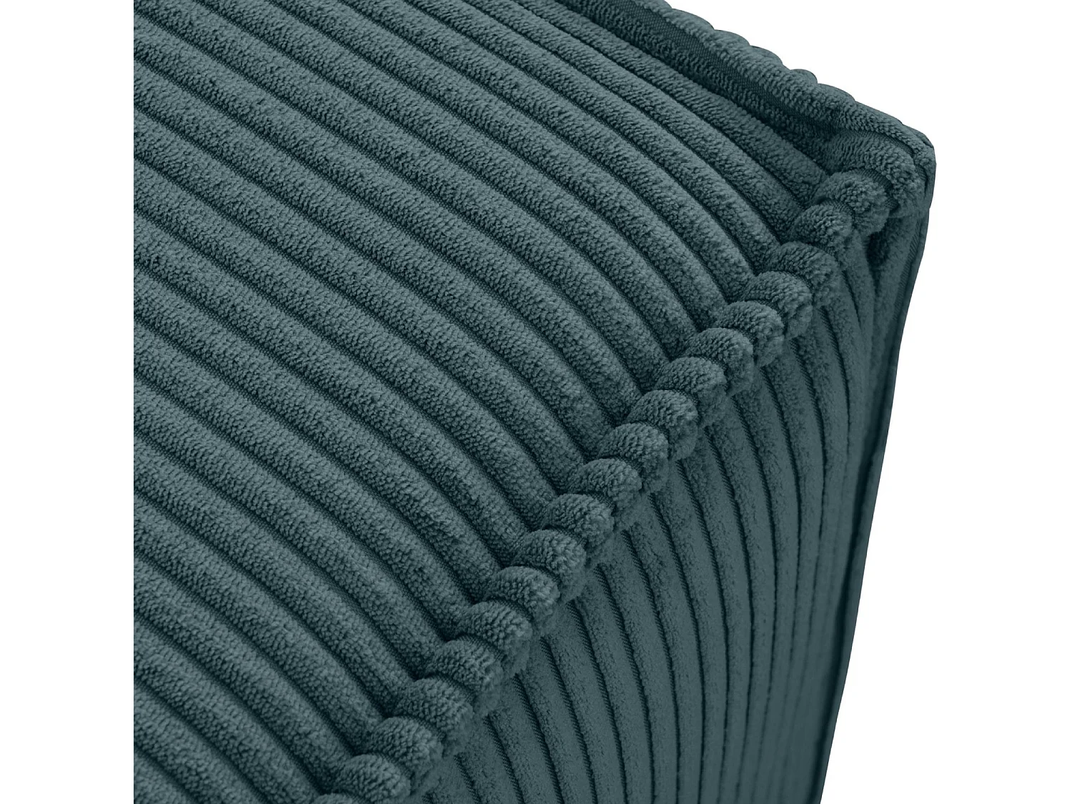 Pouf confortable pour le salon - Bleu - NAPI