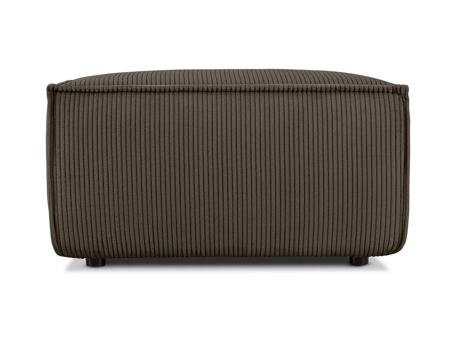 Pouf confortable pour le salon - Marron - NAPI