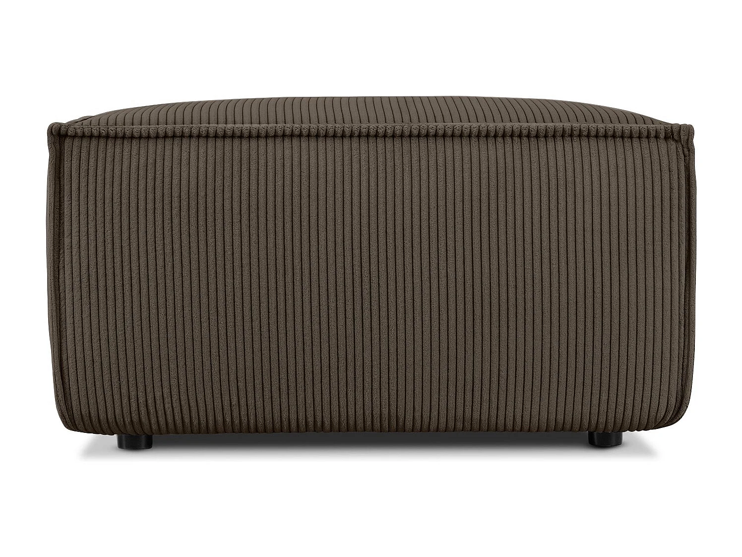 Pouf confortable pour le salon - Marron - NAPI