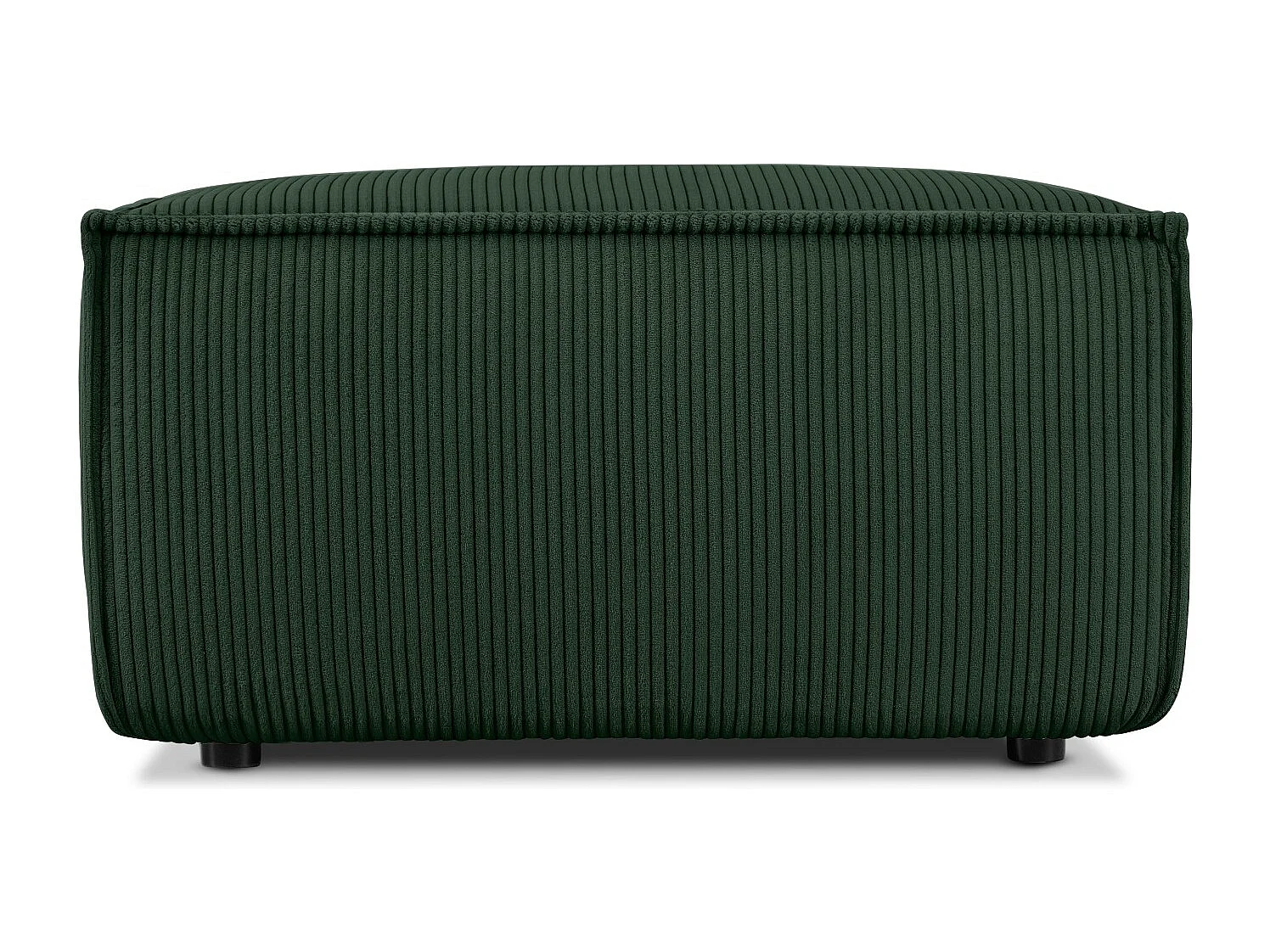 Pouf confortable pour le salon - Vert foncé - NAPI