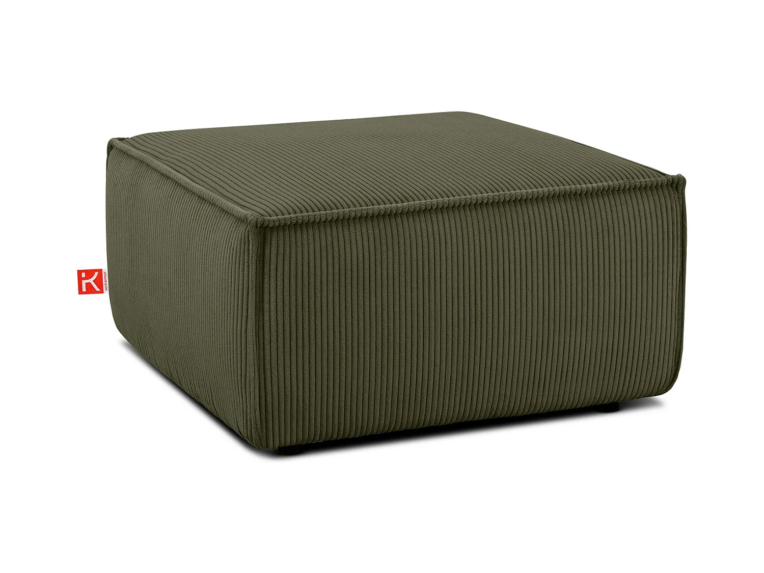 Pouf confortable pour le salon - Vert - NAPI