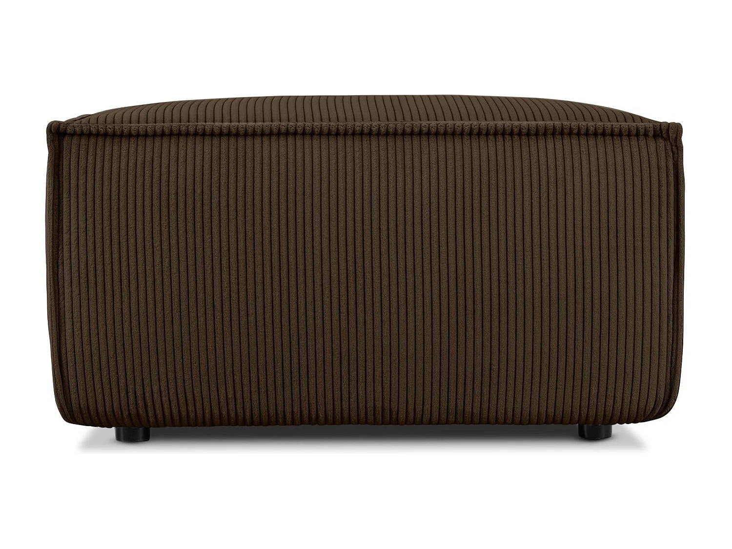 Pouf confortable pour le salon - Marron - NAPI