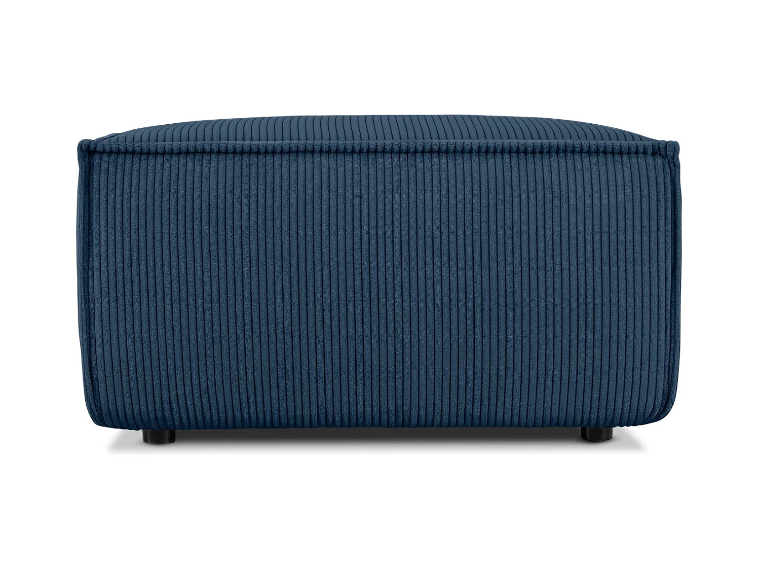 Pouf confortable pour le salon - Bleu - NAPI