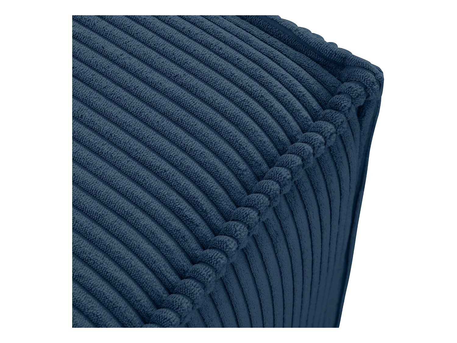 Pouf confortable pour le salon - Bleu - NAPI