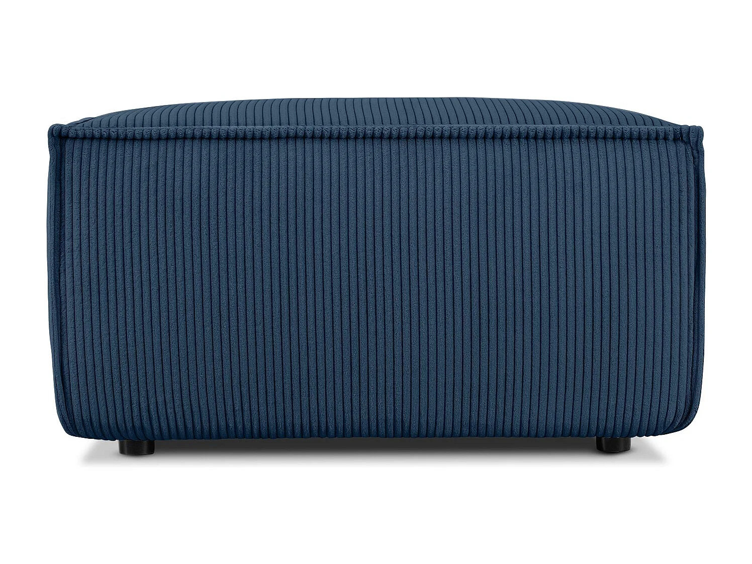 Pouf confortable pour le salon - Bleu - NAPI
