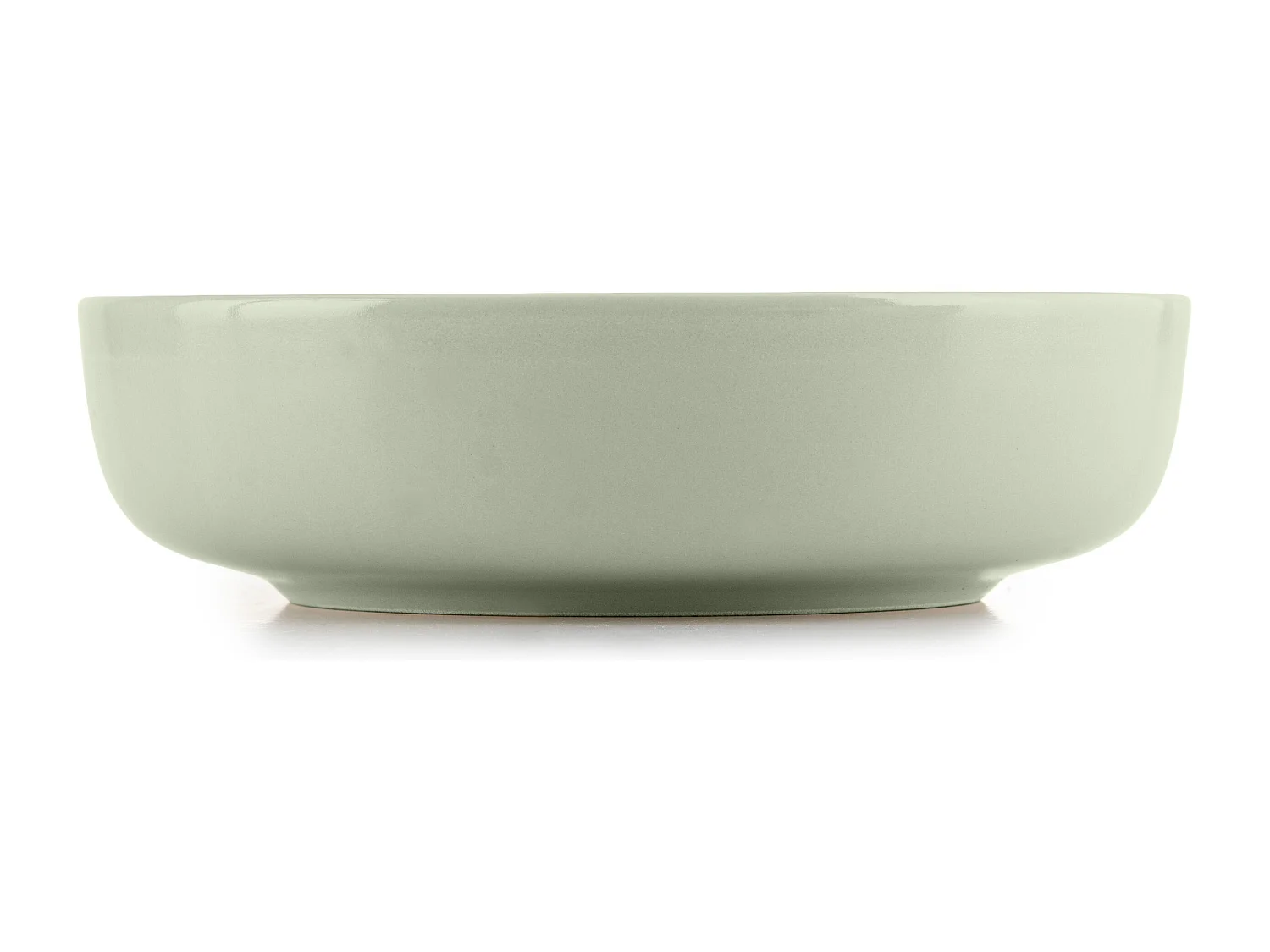 Set de assiettes creuses - 6 personnes 6 pièces - Beige - VICTO