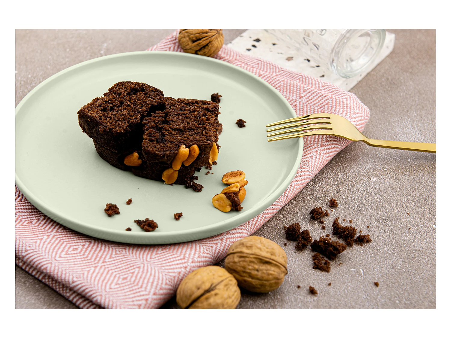 Set de assiettes à dessert 6 personnes 6 pièces - Beige - VICTO