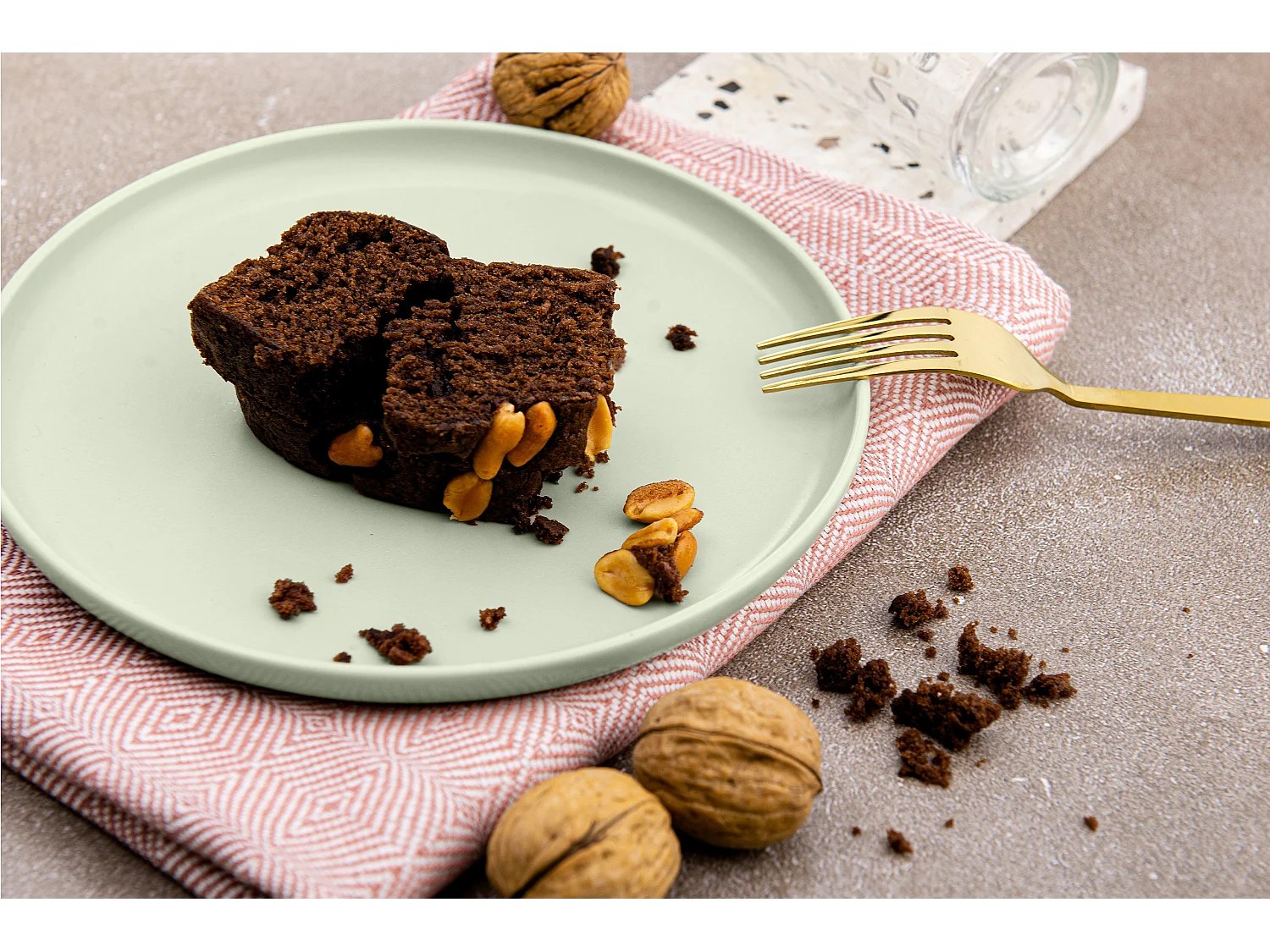 Set de assiettes à dessert 6 personnes 6 pièces - Beige - VICTO