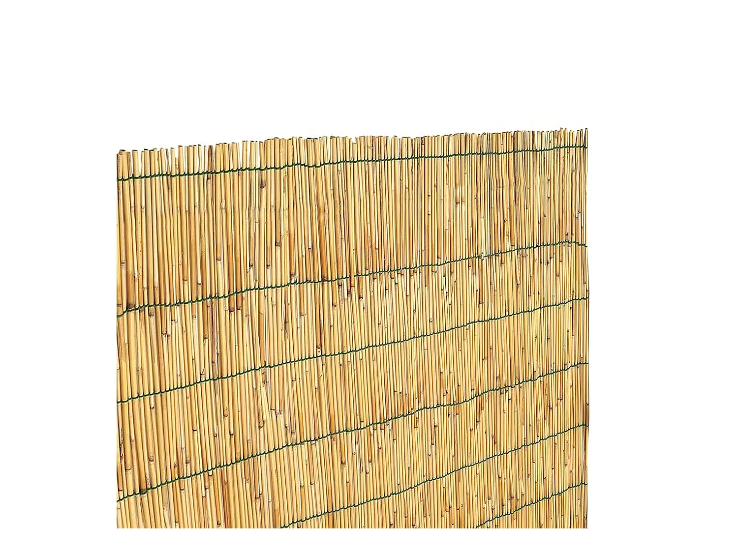 Arella In Canna Cannette In Bamboo Pelato Bambù Naturale Da 5 mm Recinzione Giardino Ringhiera Balcone Terrazza Piscina Stuoia Ombreggiante Frangivista 1 x 3 M