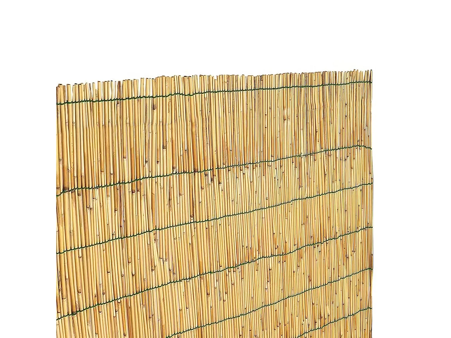 Arella In Canna Cannette In Bamboo Pelato Bambù Naturale Da 5 mm Recinzione Giardino Ringhiera Balcone Terrazza Piscina Stuoia Ombreggiante Frangivista 1 x 3 M