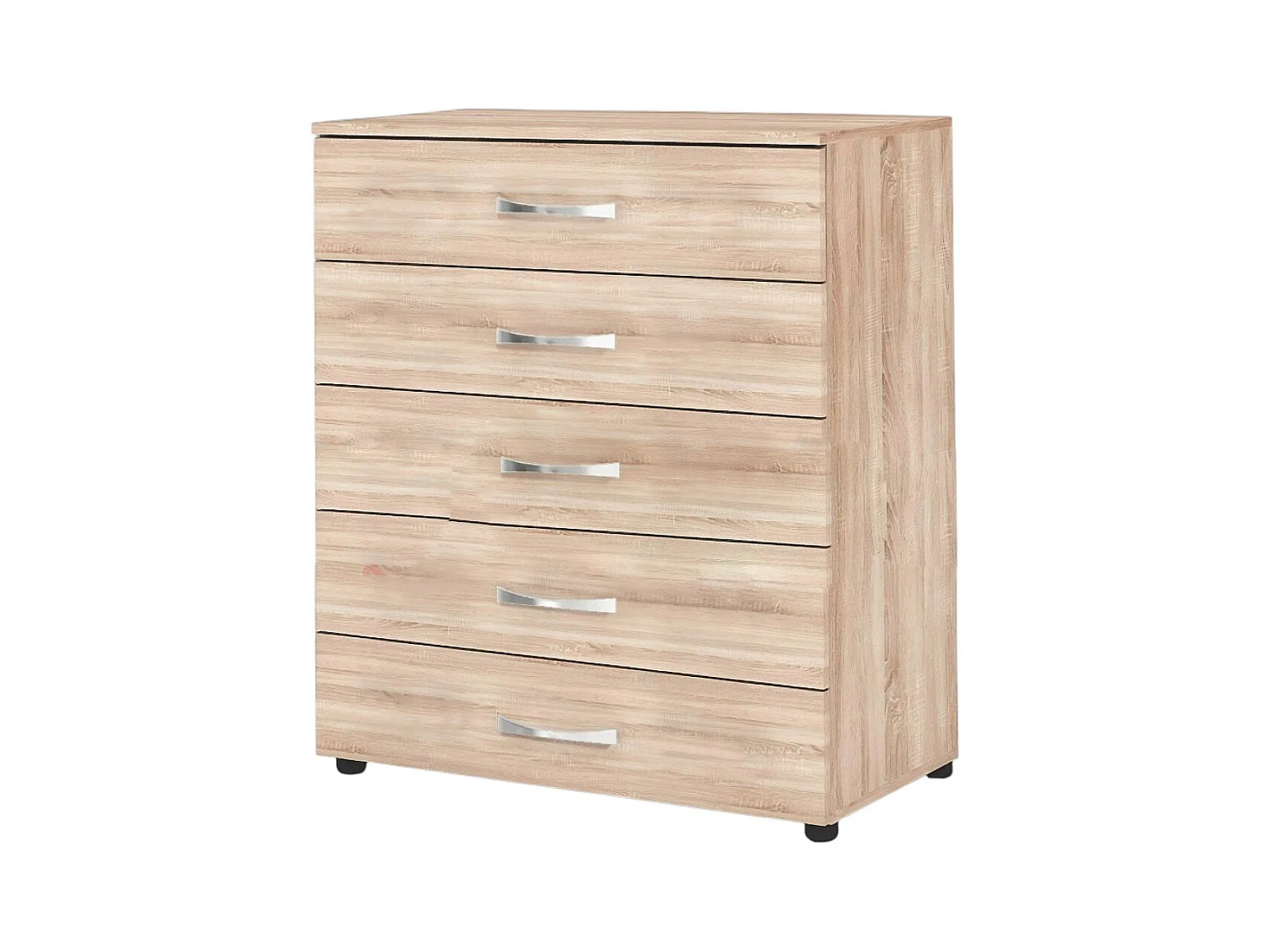 Cassettiera moderna rovere chiaro CG5