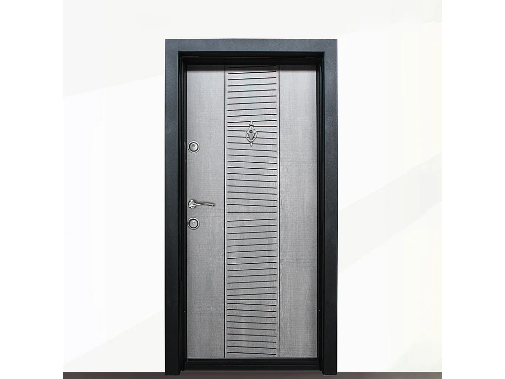 Porta blindata d’ingresso grigia PL44