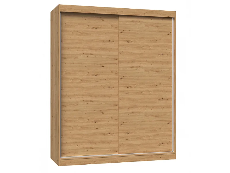 Szafa Iga 160 | Dąb Artisan | 160x61x200 cm | Drzwi przesuwne