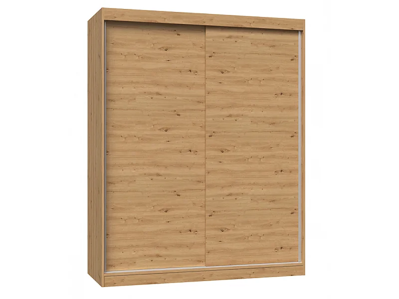Szafa Iga 160 | Dąb Artisan | 160x61x200 cm | Drzwi przesuwne