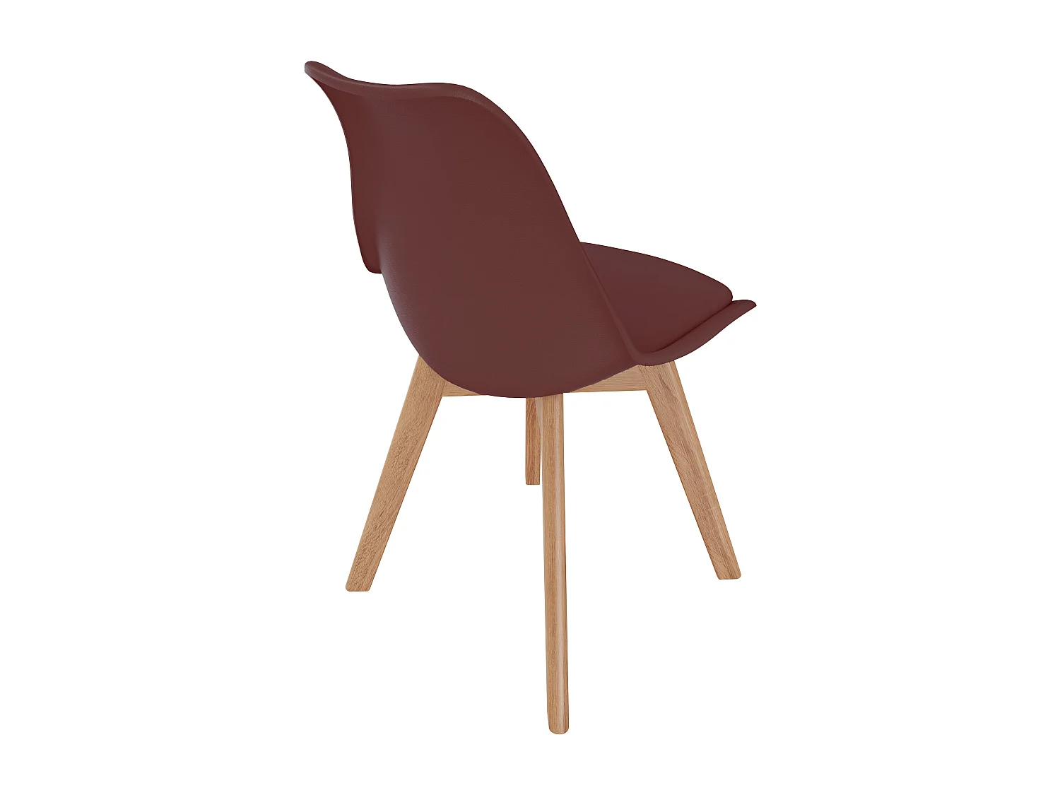 Set Di 4 Sedie Per Sala Da Pranzo Ufficio Con Gambe In Faggio Legno Massello Massiccio Stile Nordico Scandinavo Comoda Seduta Imbottita Ideale Sala Riunione Tortora