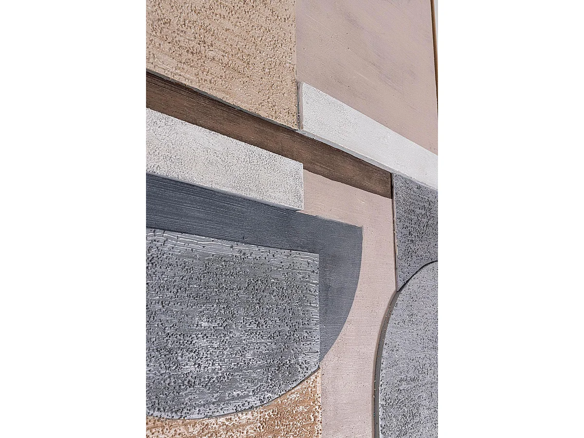 Tableau peinture à l'huile sur toile,peinte à la main avec cadre en bois - Longueur 120 x Profondeur 4 x Hauteur 160 cm