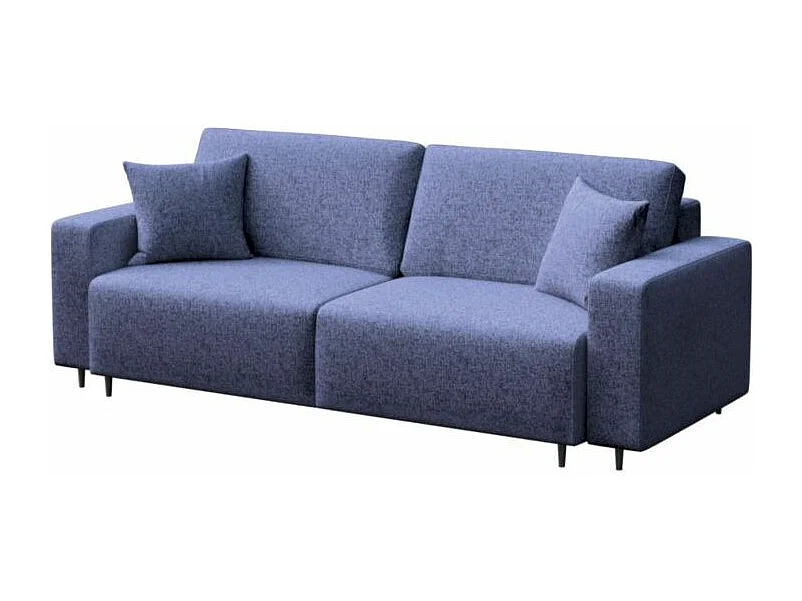 Canapé convertible 3 places Hesto Bleu Marine