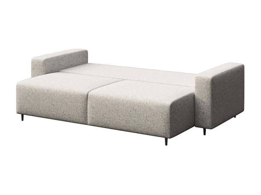 Hesto Canapé convertible 3 places beige clair