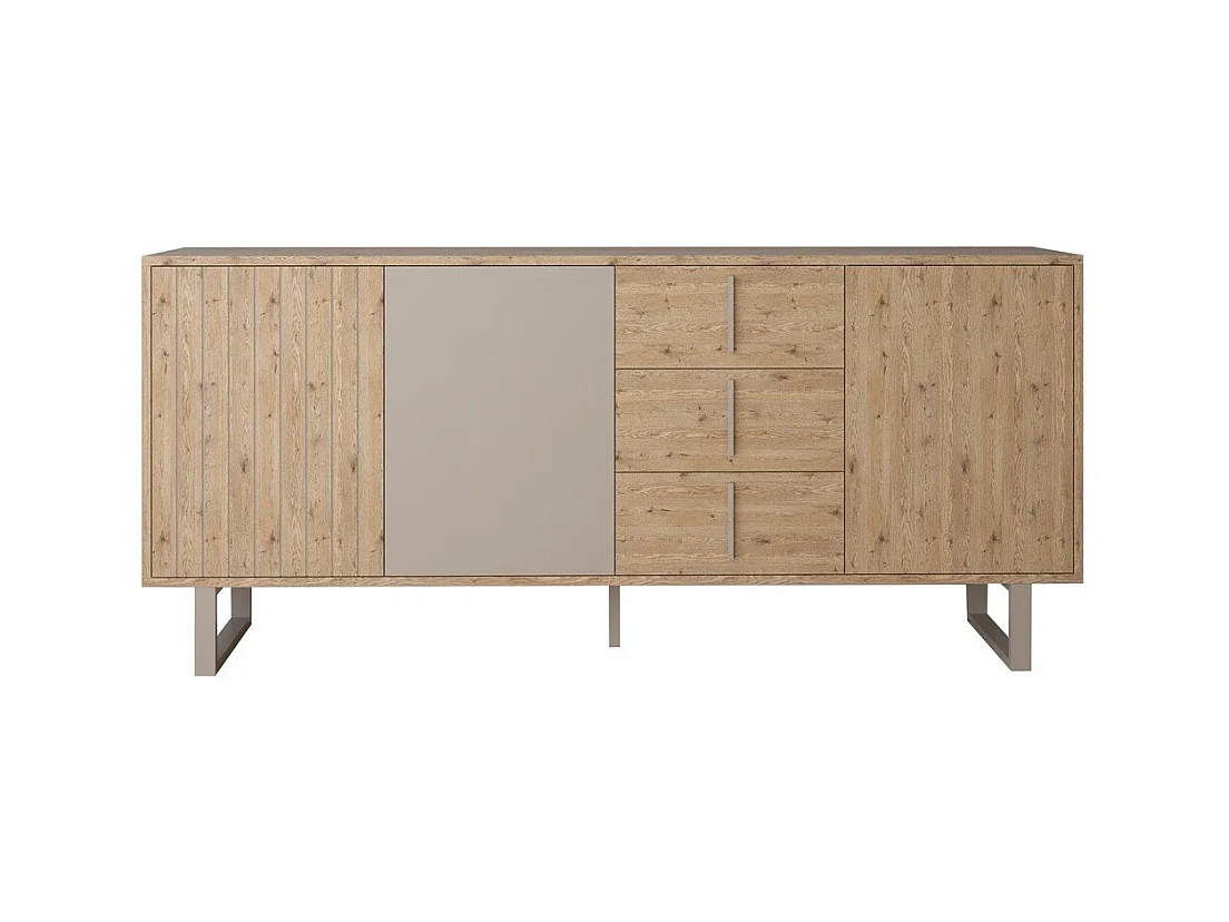 Buffet 3 portes et 3 tiroirs L180 cm - MILLAY