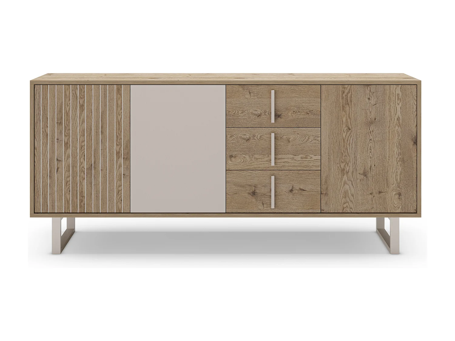 Buffet 3 portes et 3 tiroirs L180 cm - MILLAY