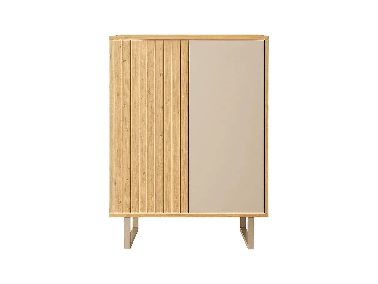 Hochschrank 2 Türen H120 cm - MILLAY