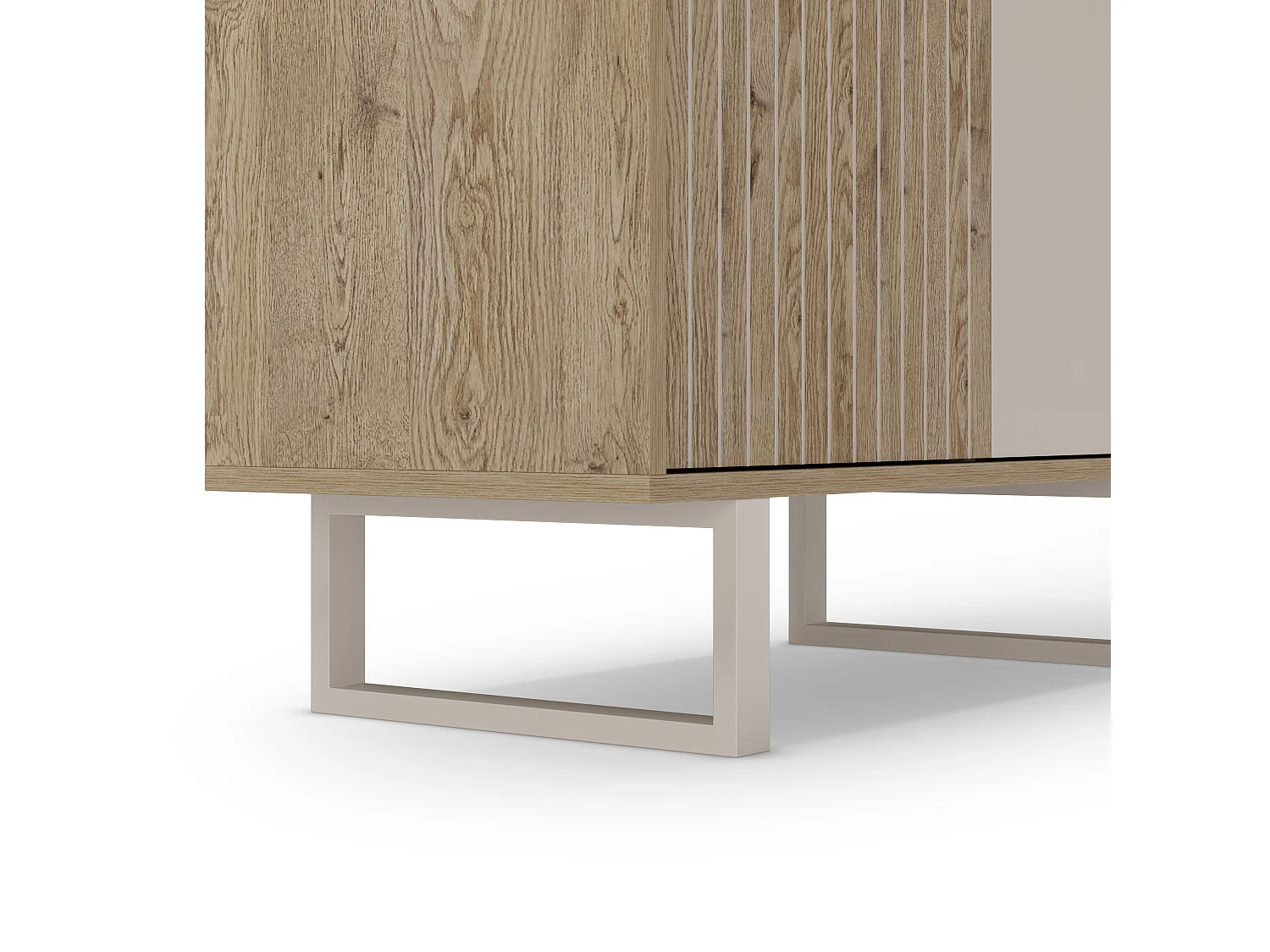 Buffet haut 2 portes H120 cm - MILLAY