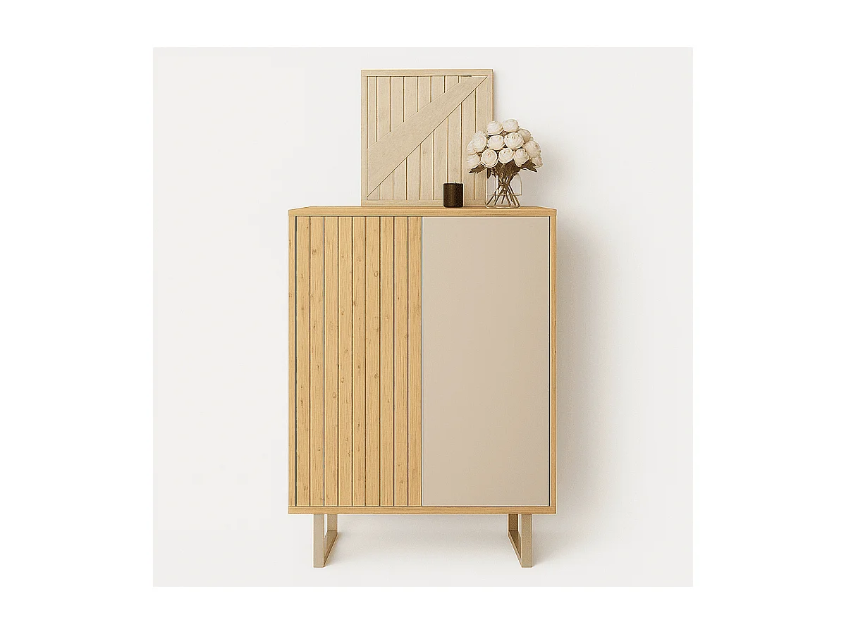 Buffet haut 2 portes H120 cm - MILLAY