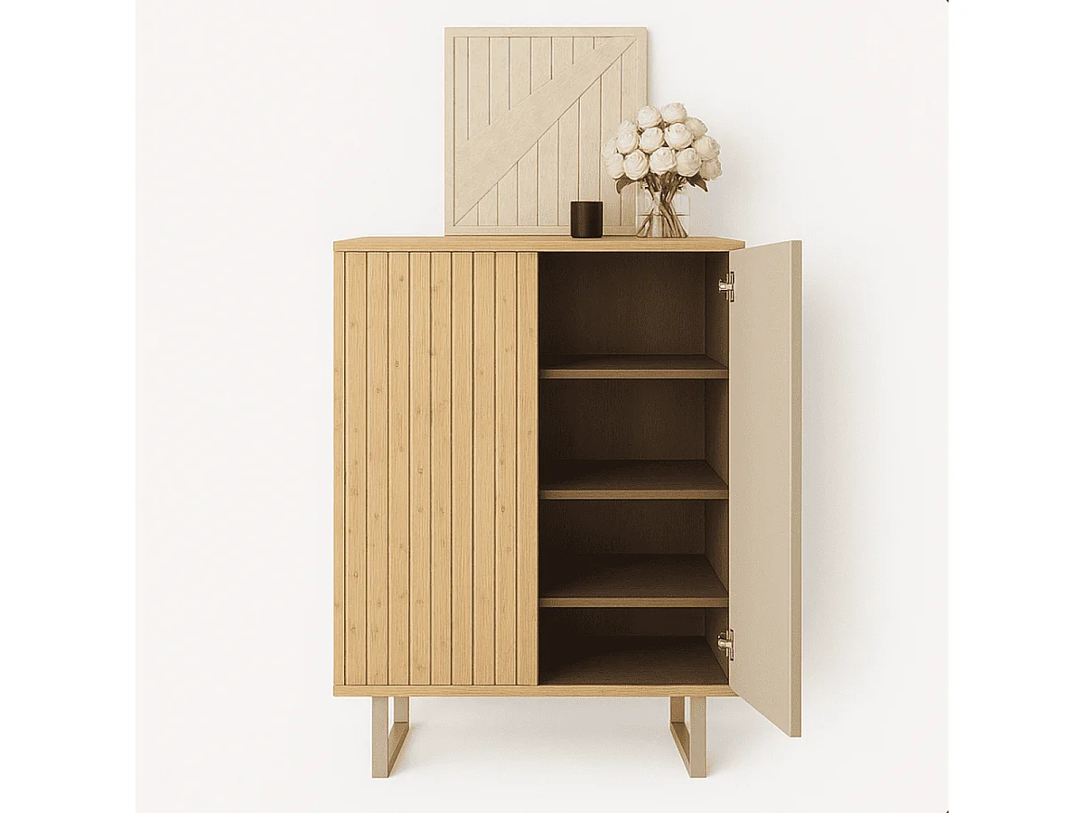 Buffet haut 2 portes H120 cm - MILLAY