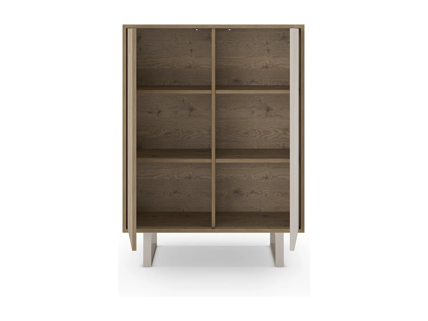 Buffet haut 2 portes H120 cm - MILLAY