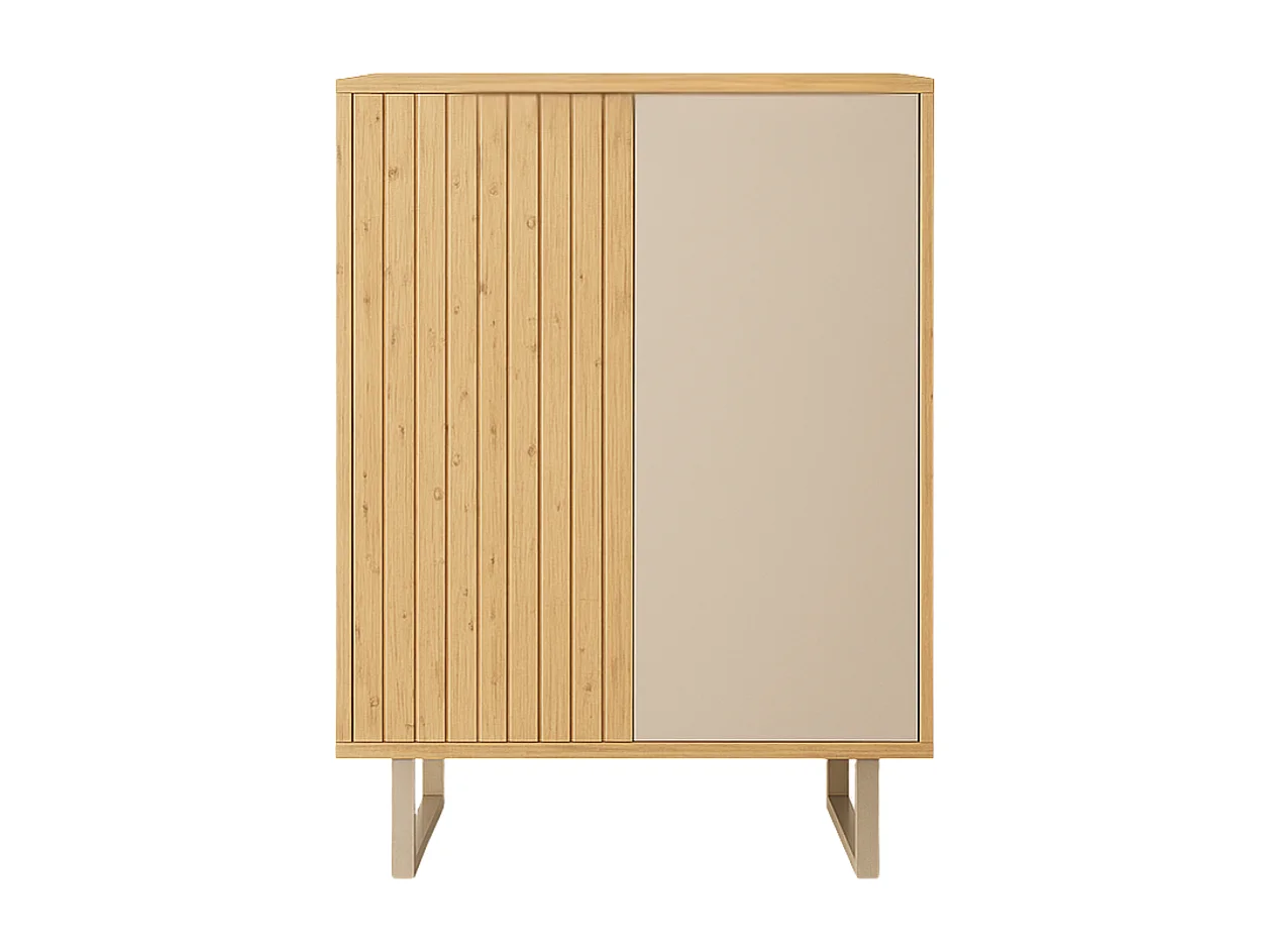 Hochschrank 2 Türen H120 cm - MILLAY