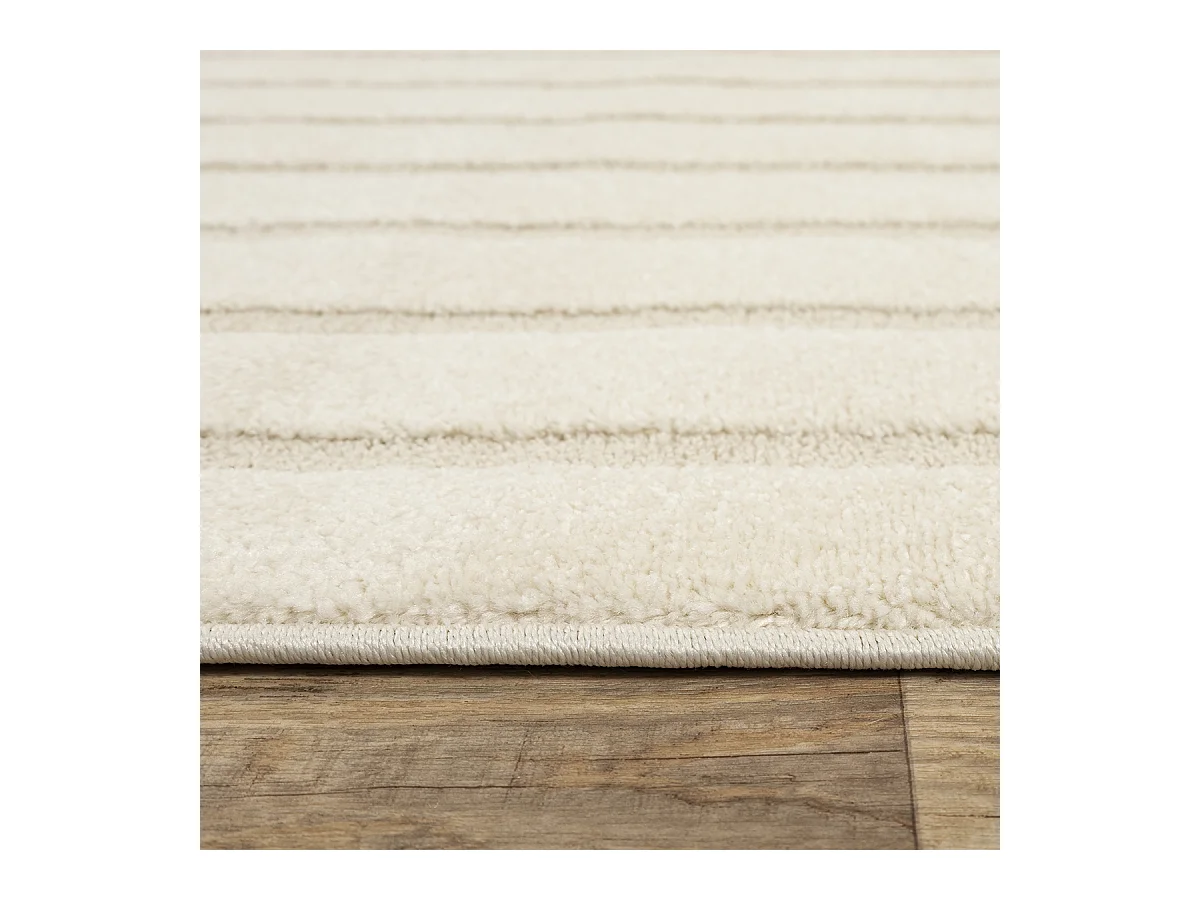 Tapis Everest moderne shape - Crème - 160 x 230 cm