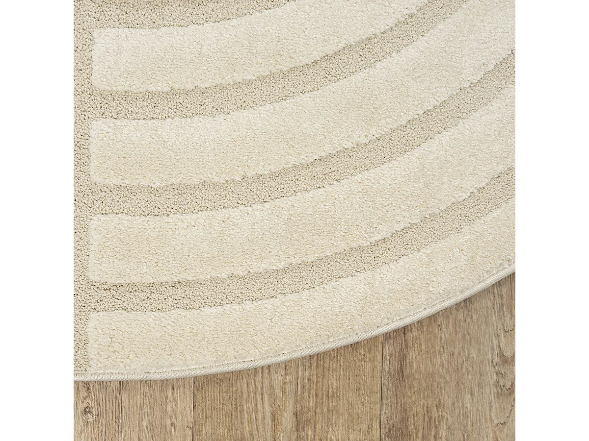 Tapis Everest moderne shape - Crème - 160 x 230 cm